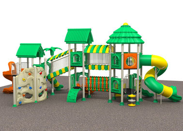 Galvanized steel pipe multifunctional garden style outdoor playground for preschool TQ-CB1295