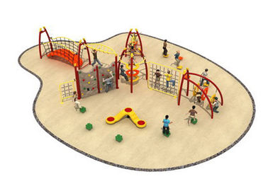 Large Scale Rope Playground Equipment / Playground Climbing Rope For Child KP-K004